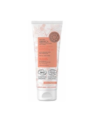 GEL EXFOLIANTE hialuronico todo tipo piel 75ml ECO NATURA SIBERICA