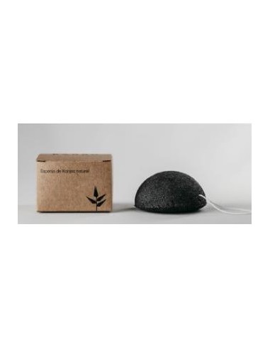 KONJAC esponja facial exfoliante negra 7gr. BANBU