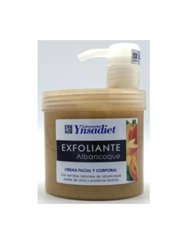 CREMA EXFOLIANTE albaricoque 500ml. YNSADIET