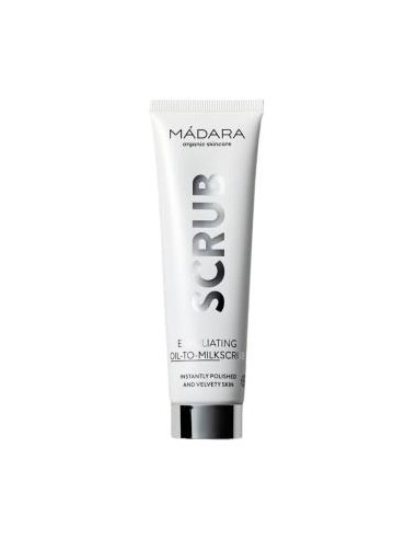 SCRUB exfoliante facial oil-to-milk 60ml. MADARA