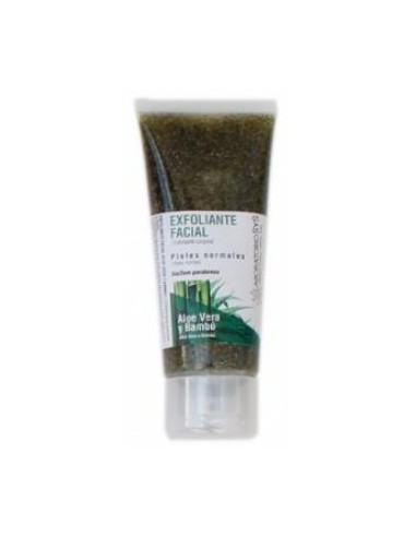 EXFOLIANTE FACIAL aloe vera y bambu 100ml. SYS