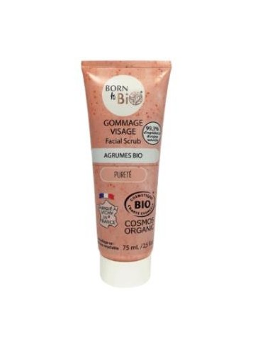 EXFOLIANTE FACIAL piel grasa 75ml. BIO BORN TO BIO