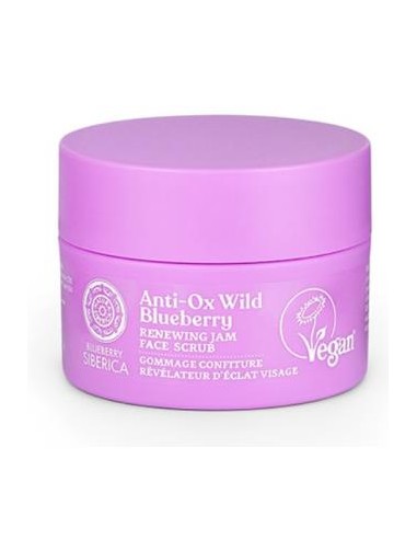 ANTI-OX WILD BLUEBERRY exfoliante facial 50ml. NATURA SIBERICA