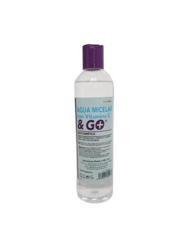 AGUA MICELAR con VIT. C 500ml. PHARMA & GO