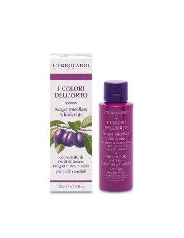 COLORES DEL HUERTO agua micelar suavizante 100ml. LERBOLARIO