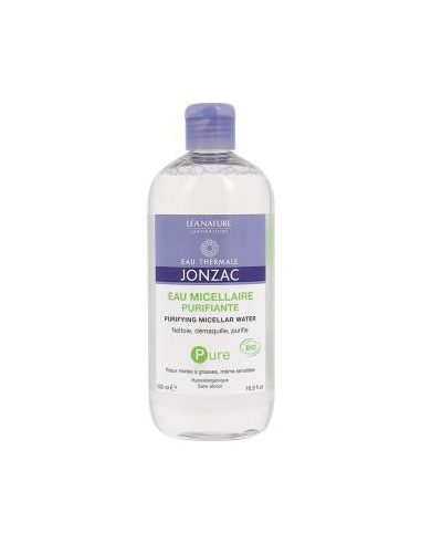 PURE agua micelar purificante 500ml. BIO JONZAC ECO-BIO