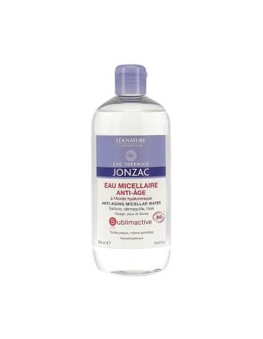 SUBLIMACTIVE agua micelar antiedad 500ml. BIO JONZAC ECO-BIO