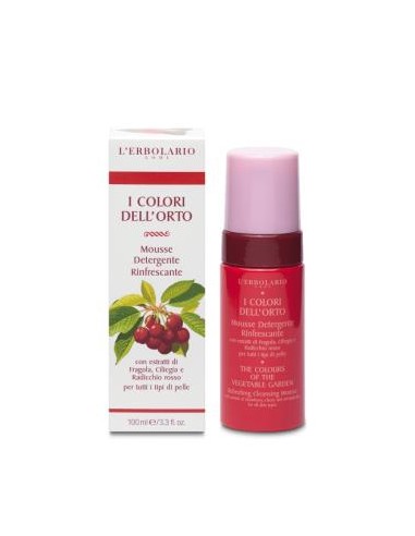 COLORES DEL HUERTO mousse desmaquilladora 100ml. LERBOLARIO