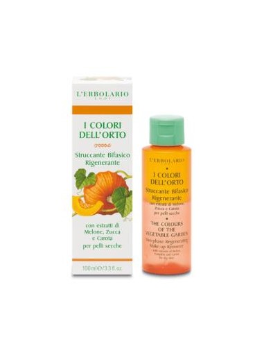 COLORES DEL HUERTO desmaquillador bifasico 100ml. LERBOLARIO