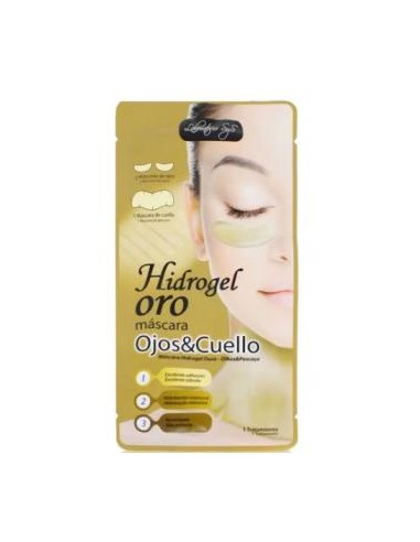 MASCARA OJOS-CUELLO HIDROGEL ORO 12uds. SYS