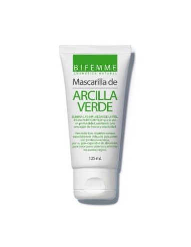 ARCILLA VERDE mascarilla 125ml. BIFEMME