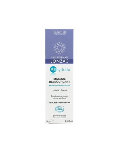 REHYDRATE mascarilla revitalizante 50ml. BIO JONZAC ECO-BIO