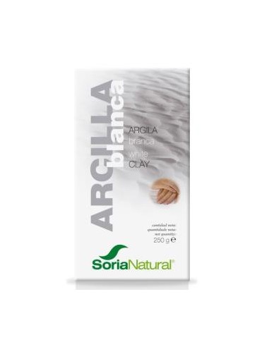 ARCILLA blanca 250gr. SORIA NATURAL