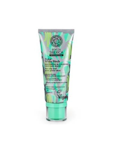 BEREZA mascarilla gel reparadora y calmante 100ml. NATURA SIBERICA