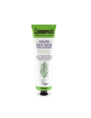 MASCARILLA FACIAL refrescante 75ml. VEGAN DR. KONOPKAS