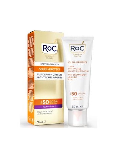 ROC SOL fluido antimanchas SPF 50+ 50ml.