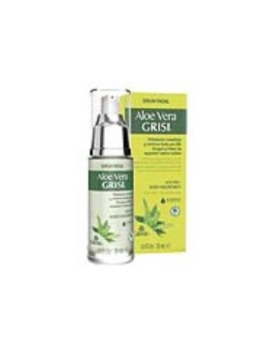 SERUM ALOE VERA y AC. HIALURONICO 30ml. GRISI