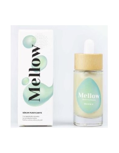 MELOW serum facial pieles grasas 30ml. ECO VEGAN BANBU