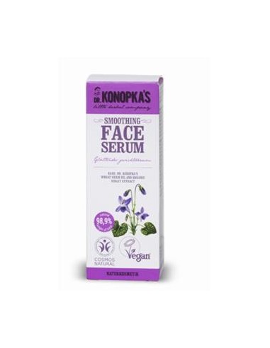 SERUM FACIAL suavizante 30ml. VEGAN DR. KONOPKAS