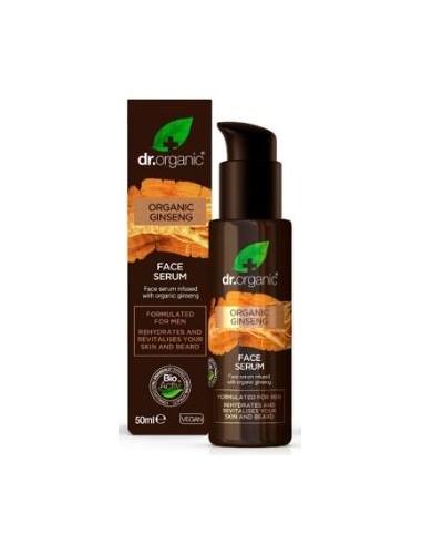 SERUM FACIAL organic ginseng 50ml. DR. ORGANIC