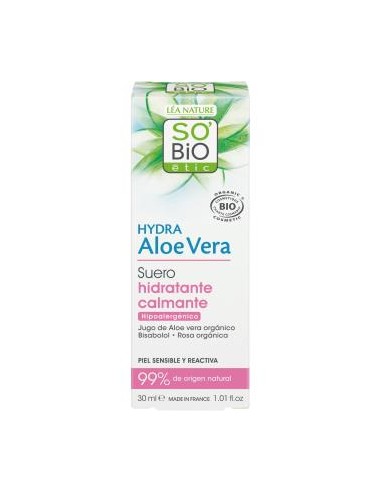 SERUM HIDRATANTE bisabolol-aloe 30ml. BIO SOBIO ETIC