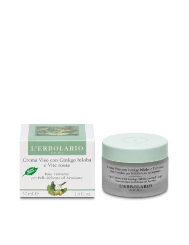 CREMA FACIAL ginkgo biloba 50ml. LERBOLARIO