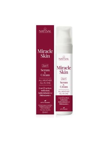 MIRACLE SKIN 2en1 serum-crema 50ml. NATYSAL