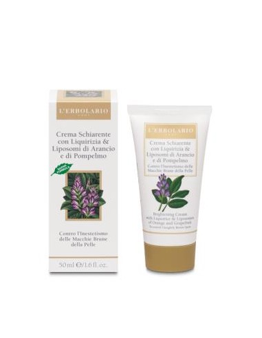 CREMA ACLARANTE regaliz 50ml. LERBOLARIO