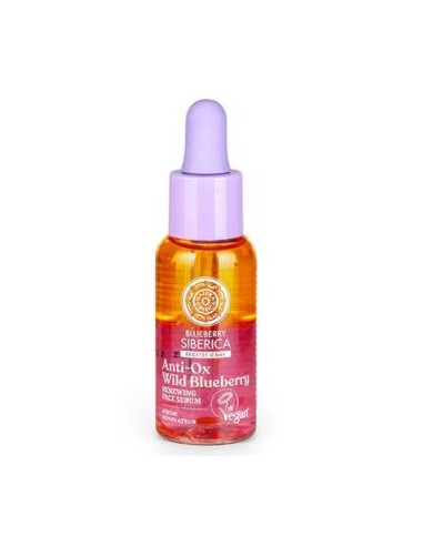 ANTI-OX WILD BLUEBERRY serum facial renovador 30ml NATURA SIBERICA