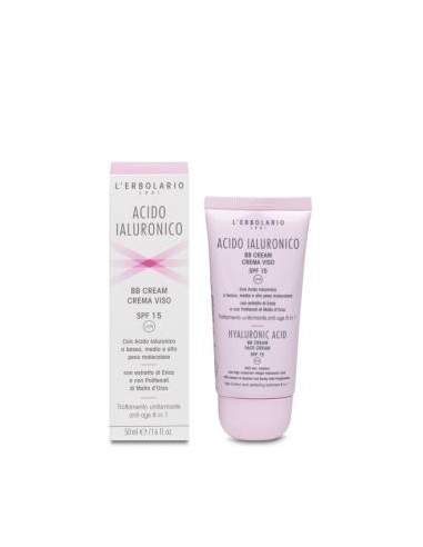 ACIDO HIALURONICO BB crema facial 50ml. LERBOLARIO